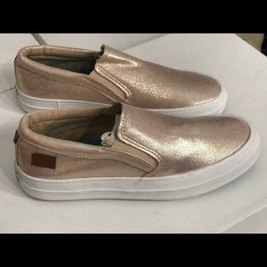 Blowfish rose gold shoes